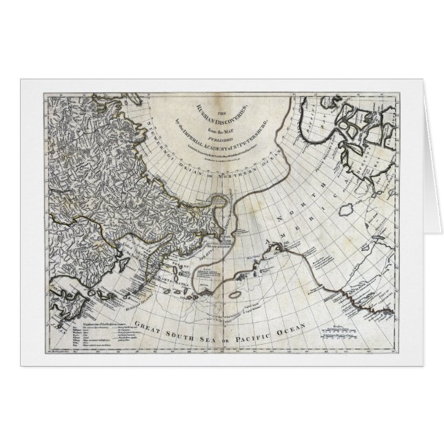 地図: 北太平洋 (正面横)