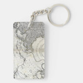 地図: 北太平洋 キーホルダー (裏面)