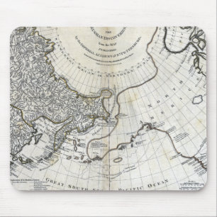 地図: 北太平洋 マウスパッド