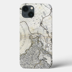 地図: 北太平洋 iPhone 13ケース