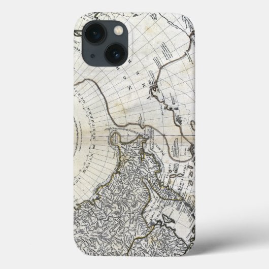 地図:北太平洋 Case-Mate iPhoneケース (裏面)