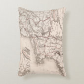 地図: 北東米国 アクセントクッション (正面(垂直))