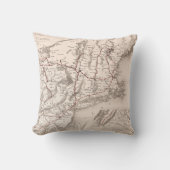 地図: 北東米国 クッション (正面)