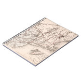 地図: 北東米国 ノートブック (左側)