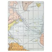 地図: 大西洋の旅行 クリップボード (裏面)