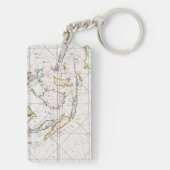 地図: 東のインディ1670年 キーホルダー (裏面)