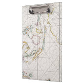 地図: 東のインディ1670年 クリップボード (左)