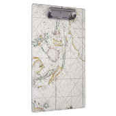 地図: 東のインディ1670年 クリップボード (右)