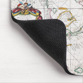 地図: 東のインディ1670年 マウスパッド (コーナー)