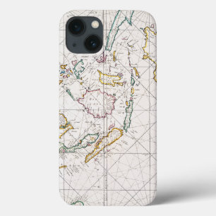 地図: 東のインディ1670年 iPhone 13ケース