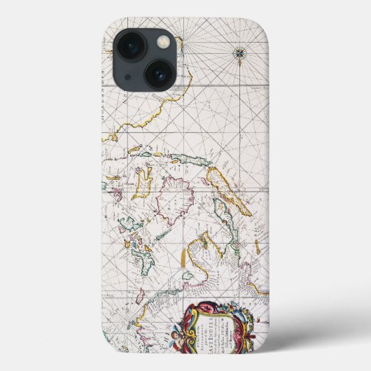 地図: 東のインディ1670年 Case-Mate iPhoneケース (裏面)