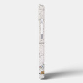 地図: 東のインディ1670年 Case-Mate iPhoneケース (裏面 / 左)
