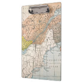 地図: 東のカナダ クリップボード (左)