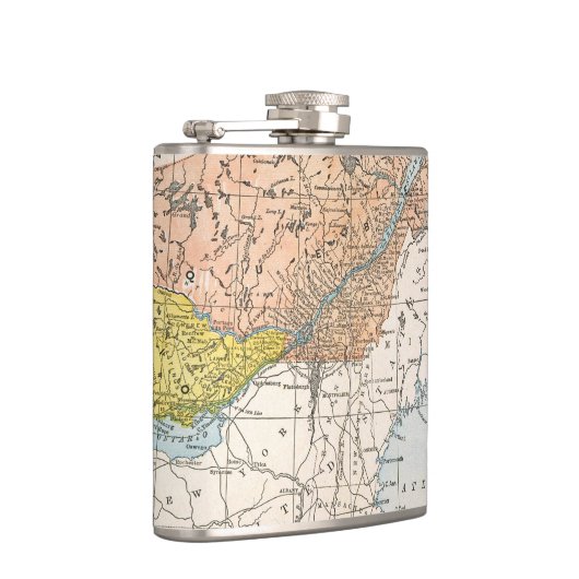 地図: 東のカナダ フラスク (右)