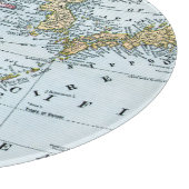 地図: 東アジア1907年 カッティングボード (角)