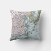 地図: 東アジア1907年 クッション (裏面)