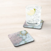 地図: 東アジア1907年 コースター (右側)