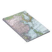 地図: 東アジア1907年 ノートブック (右側)