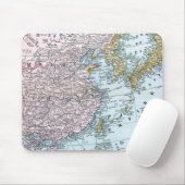 地図: 東アジア1907年 マウスパッド (マウス)