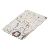 地図：東インディ, 1670 マグネット (左側)