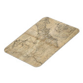 地図：米国、1783年 マグネット (左側)