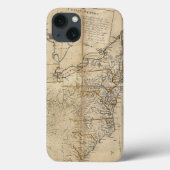 地図:米国、1783年 Case-Mate iPhoneケース (裏面)