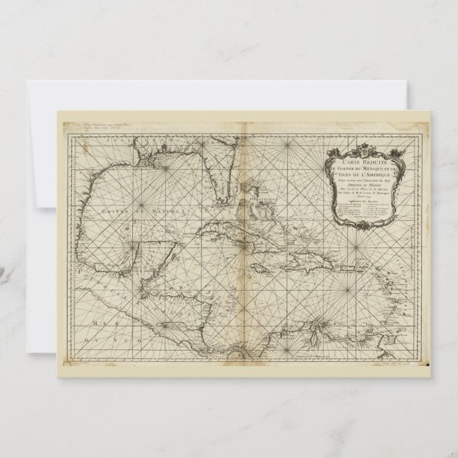 地図(1749カリブの) (正面)