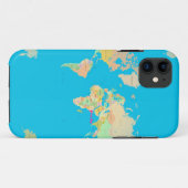 地図 Case-Mate iPhoneケース (裏面(横))