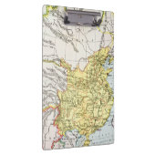 地図: CHINA 1910年 クリップボード (右)