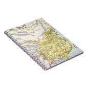 地図: CHINA 1910年 ノートブック (右側)