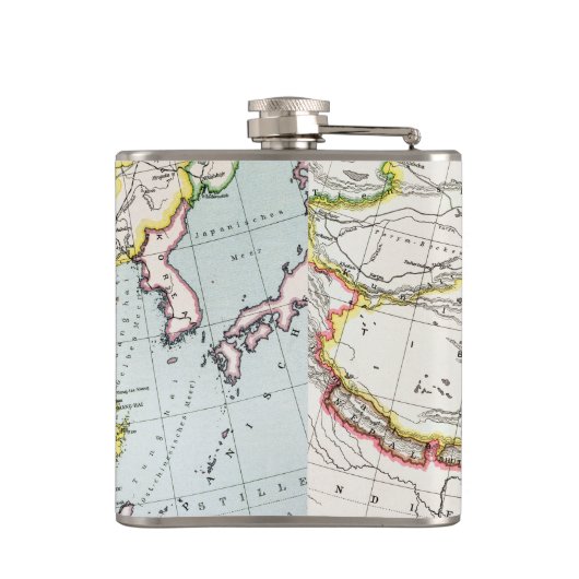 地図: CHINA 1910年 フラスク (裏面)