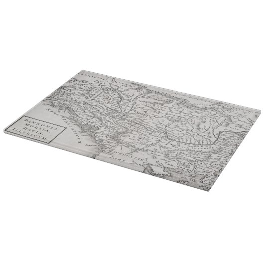 地図: PANNONIA カッティングボード (角)