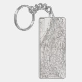 地図: PANNONIA キーホルダー (正面左)