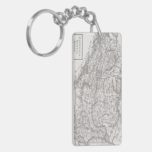 地図: PANNONIA キーホルダー (正面左)