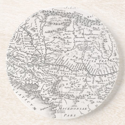 地図: PANNONIA コースター (正面)