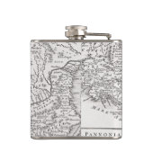 地図: PANNONIA フラスク (裏面)