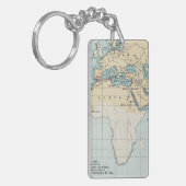 地図: PHOENICIAN帝国 キーホルダー (正面左)