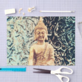 地坐釈迦 優雅な禅の悟り 薄葉紙 (クラフト)