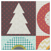 地域のクリスマス ファブリック (クローズアップ)