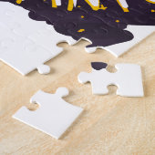 地域の工場をサポート ジグソーパズル (側面)