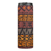 地域を持つ部族民族カラフルのボヘミアのパターン タンブラー (裏面)