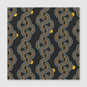 地域ストライプデザイン:トレンディーヴィンテージ