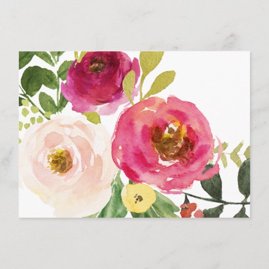 地域ブライダルシャワーレシピの持ち込み エンクロージャーカード (裏面)