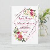 地域ブライダルシャワー 招待状 (スタンド正面)