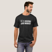 地域マネージャーのOfficeアシスタントの一致ボスEm Tシャツ (正面フル)