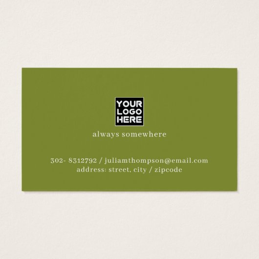 地域巡回黄緑色 (裏面)