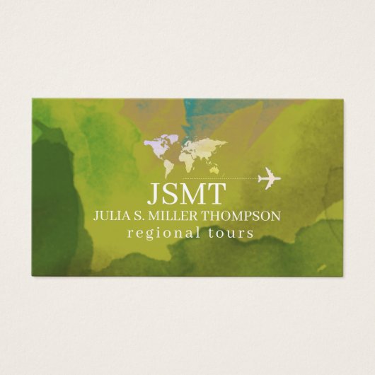 地域巡回黄緑色 (正面)