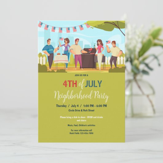 地域愛国党 招待状 (スタンド正面)