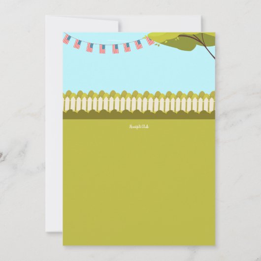 地域愛国党 招待状 (裏面)