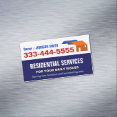 地域緊急住宅及び住宅事業 マグネット名刺 (インサイチュ)